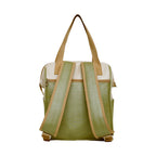 Mochila Maternidade Média Petit Verde com Bolso Frontal Témico
