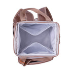 Mochila Maternidade Média Petit Caramelo com Bolso Frontal Térmico