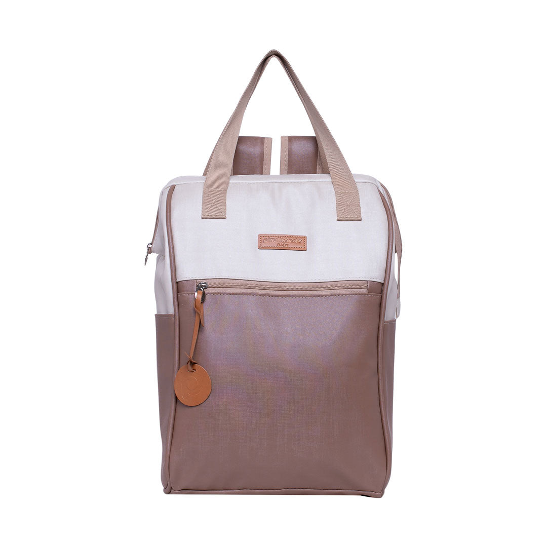 Mochila Maternidade Grande Petit Caramelo