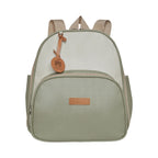 Frente da Mochila Maternidade de Passeio com Bolso Térmico Petit Verde, com bolso frontal térmico