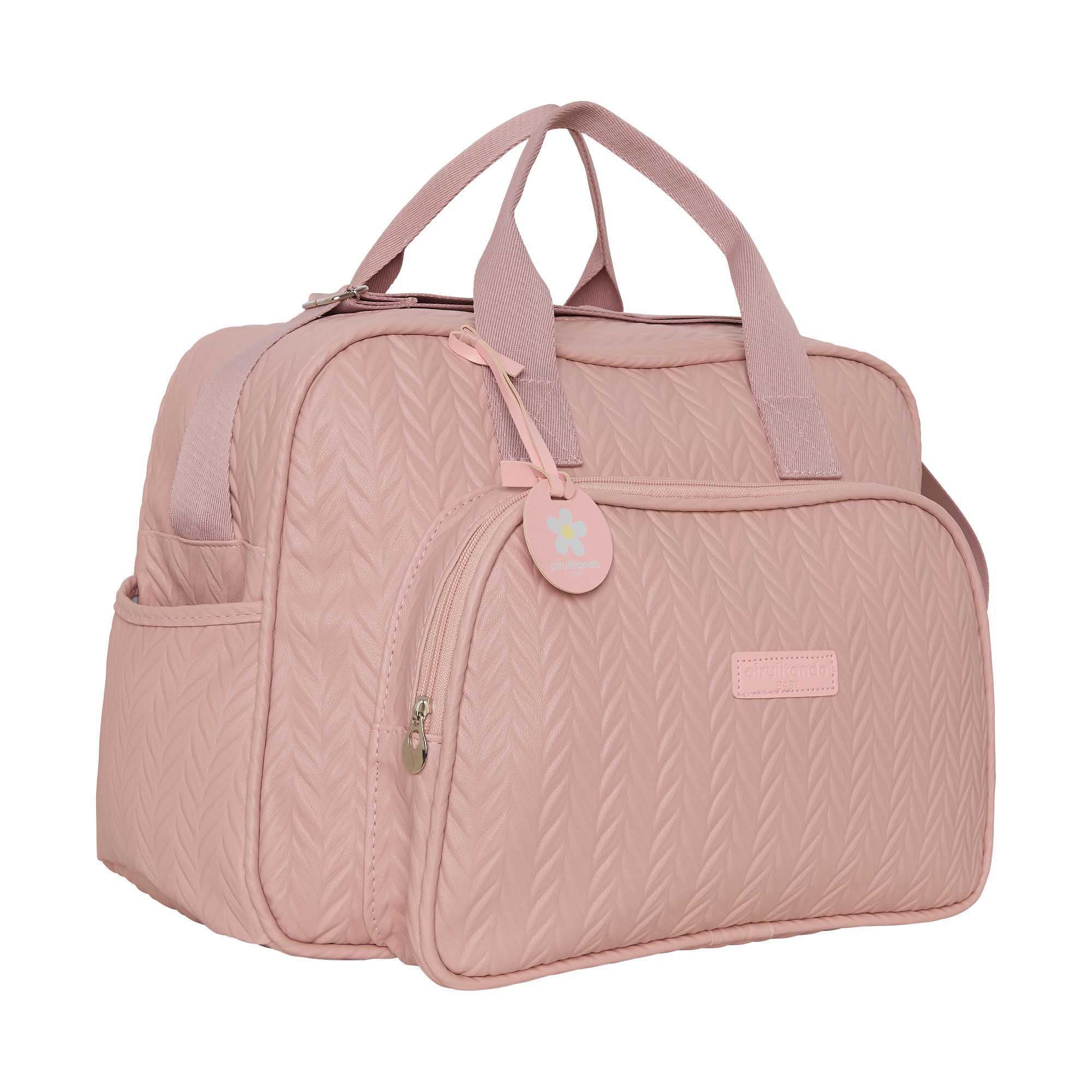 Bolsa Maternidade Grande Refúgio  Rosê