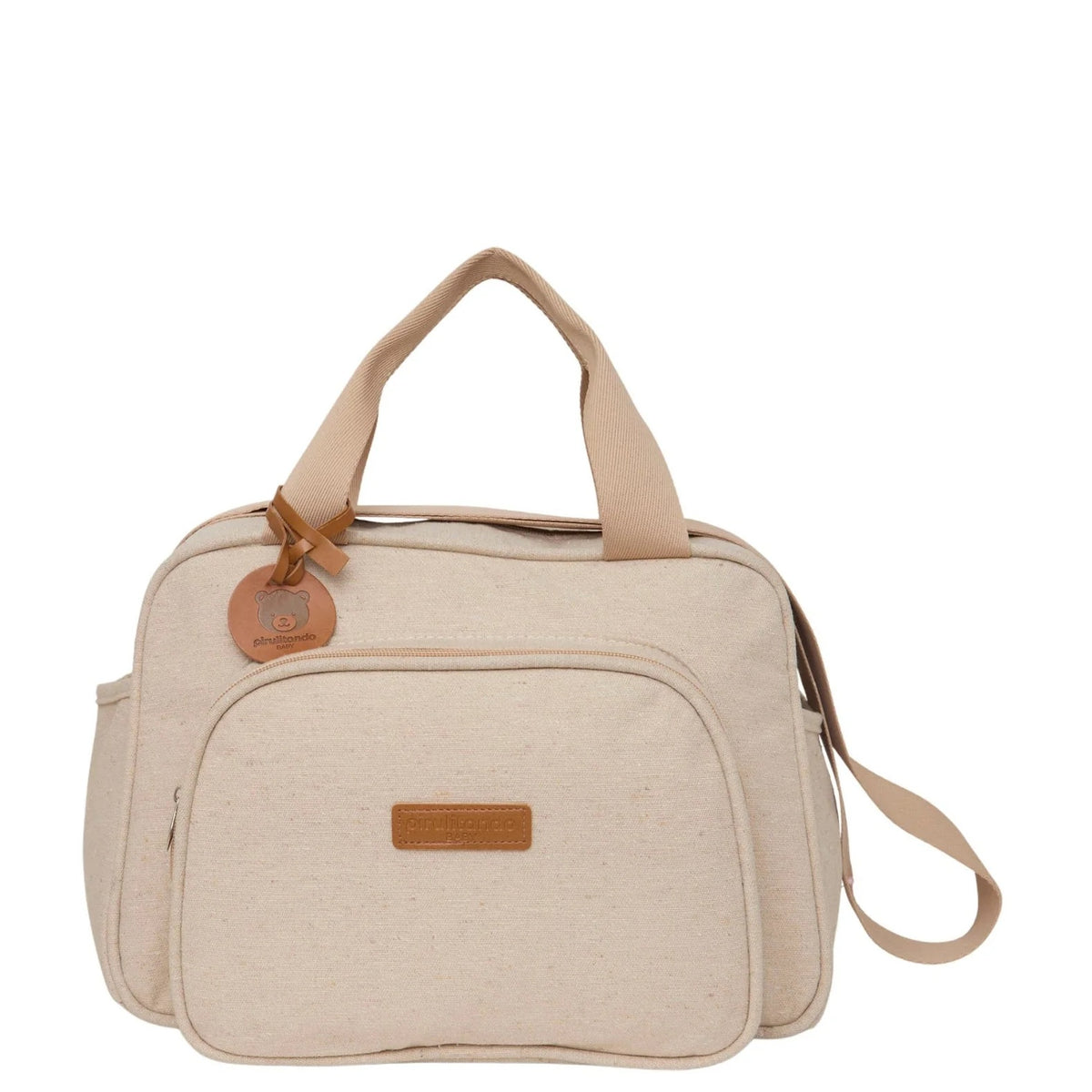 Bolsa Maternidade de Passeio Sentimento Marfim - foto principal | Pirulitando Baby