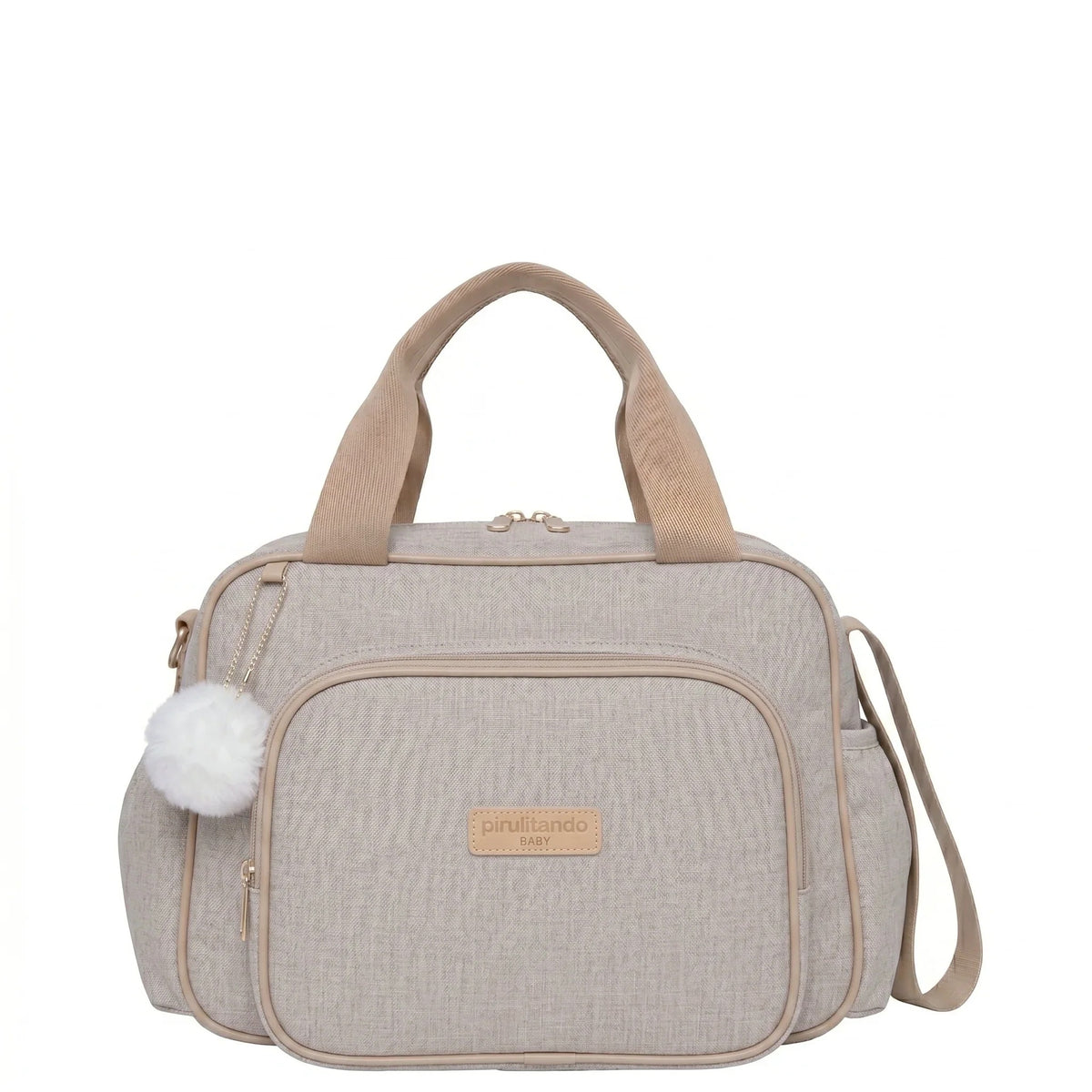 Bolsa Maternidade de Passeio Aconchego Marfim - foto principal | Pirulitando Baby