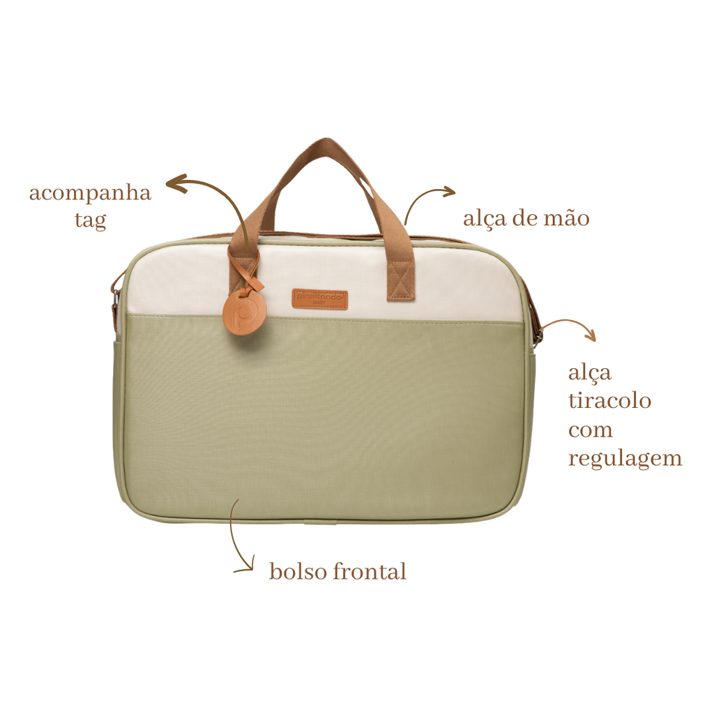 Bolsa Maternidade Grande Petit Verde