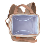 Mochila Maternidade Grande com Bolso Térmico Petit Cinza