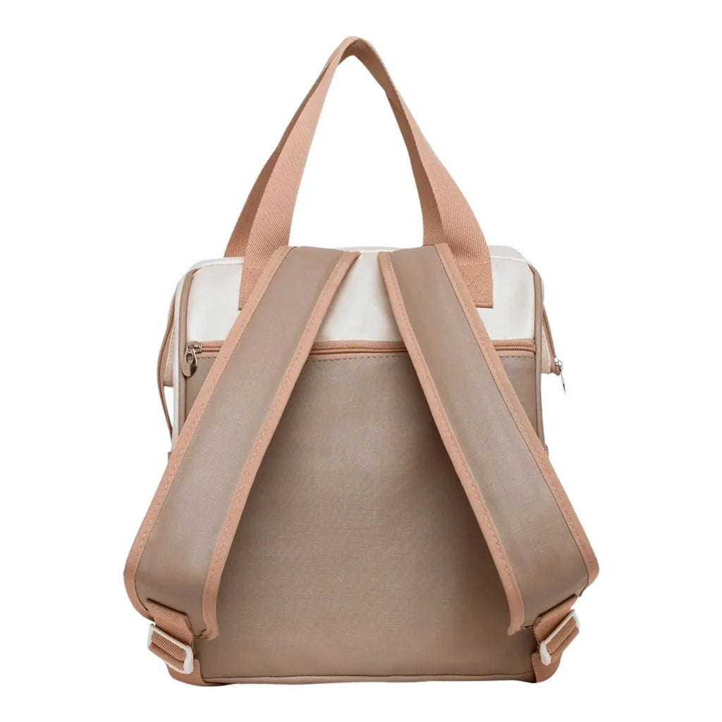 Mochila Maternidade Grande com Bolso Térmico Petit Cinza