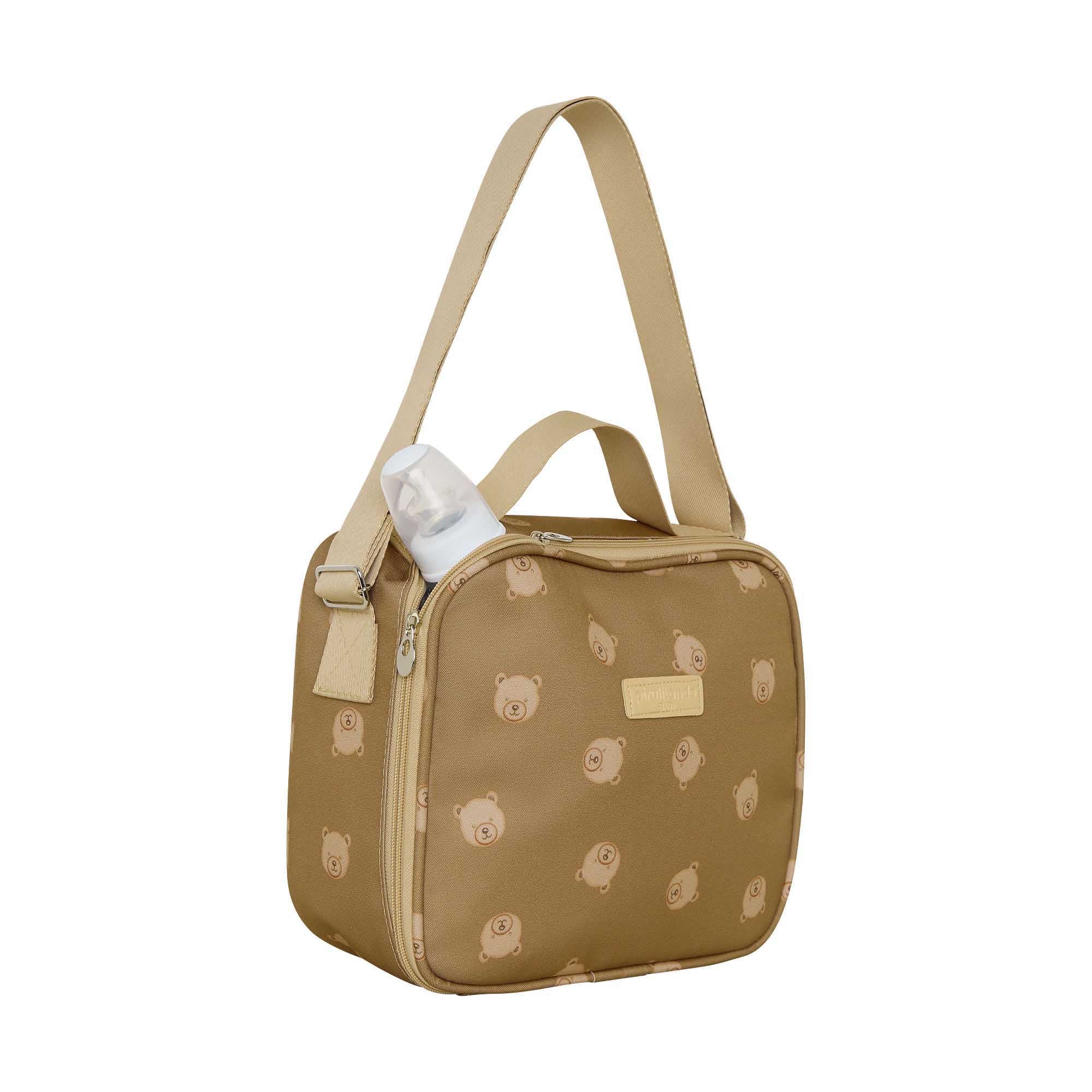 Frasqueira Maternidade / Bolsa  Térmica Brincar Caramelo