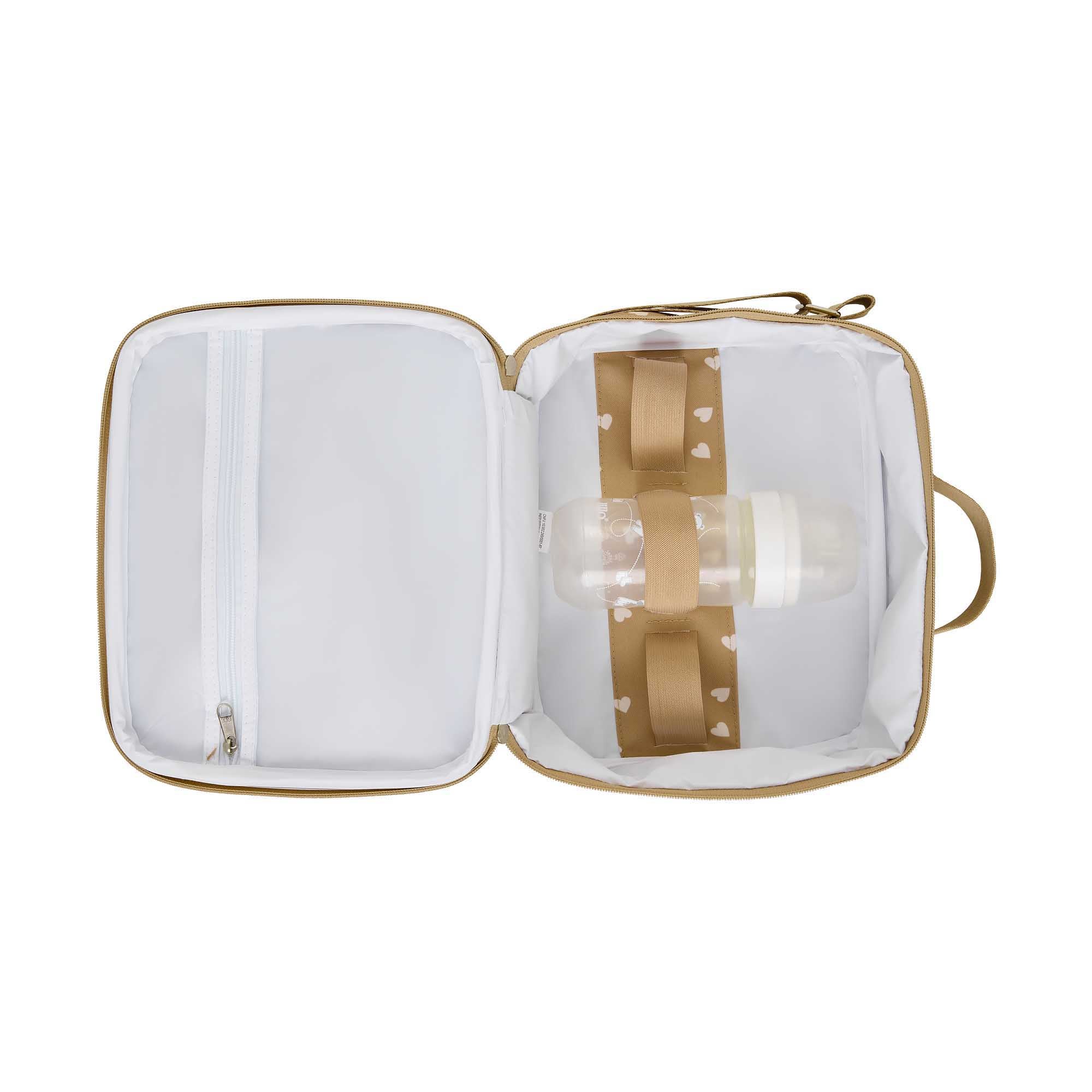 Frasqueira Maternidade / Bolsa  Térmica Viver Caramelo
