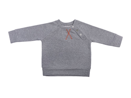 Blusa Moletom Cinza
