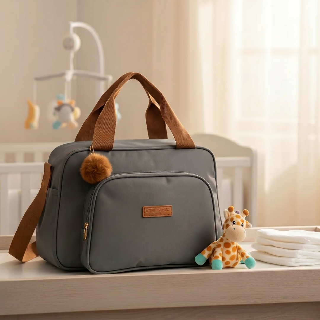 Bolsa de Passeio  Família Cinza Grafite