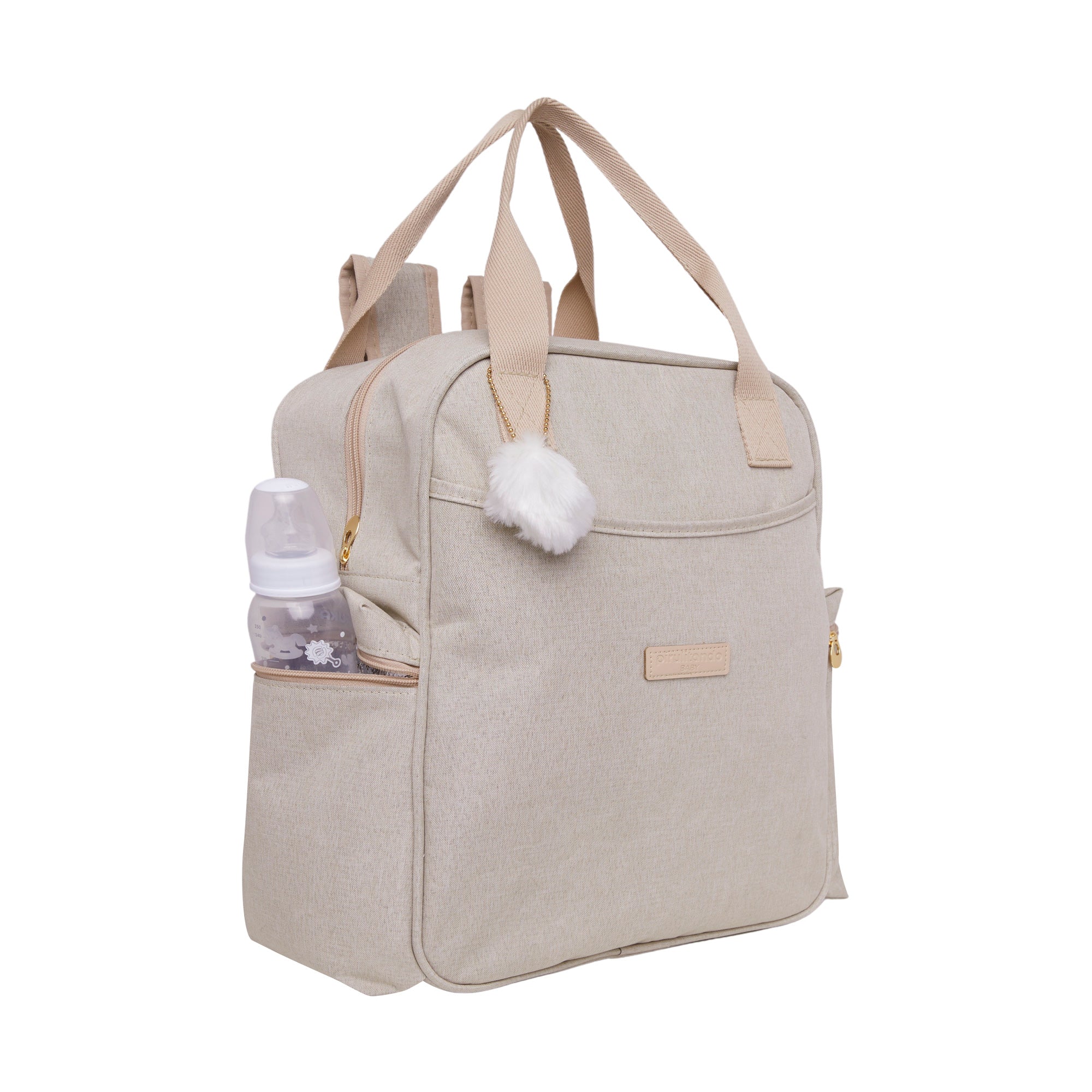 Mochila Maternidade Grande Aconchego Marfim