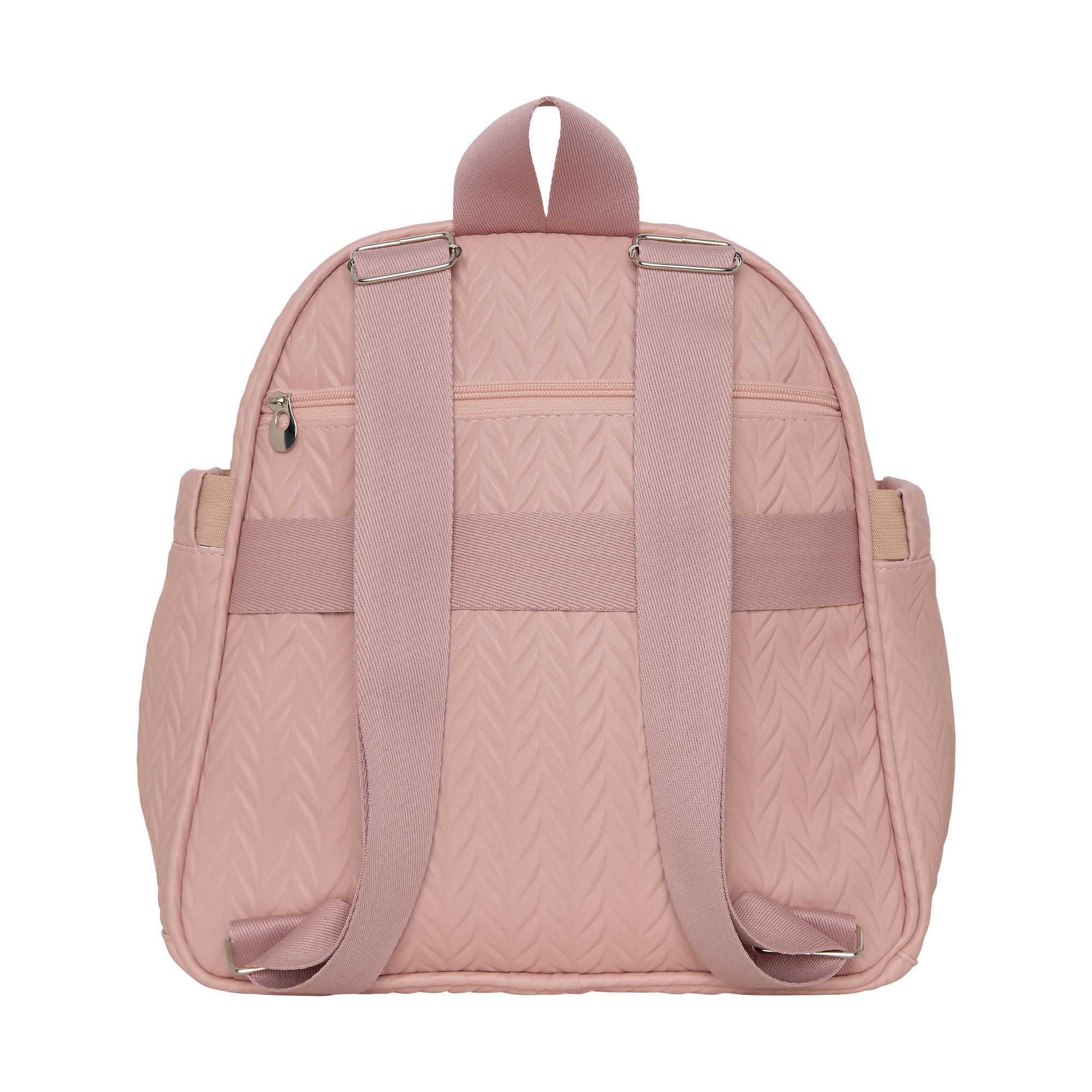 Mochila Maternidade com Bolso Térmico Refúgio Rosê