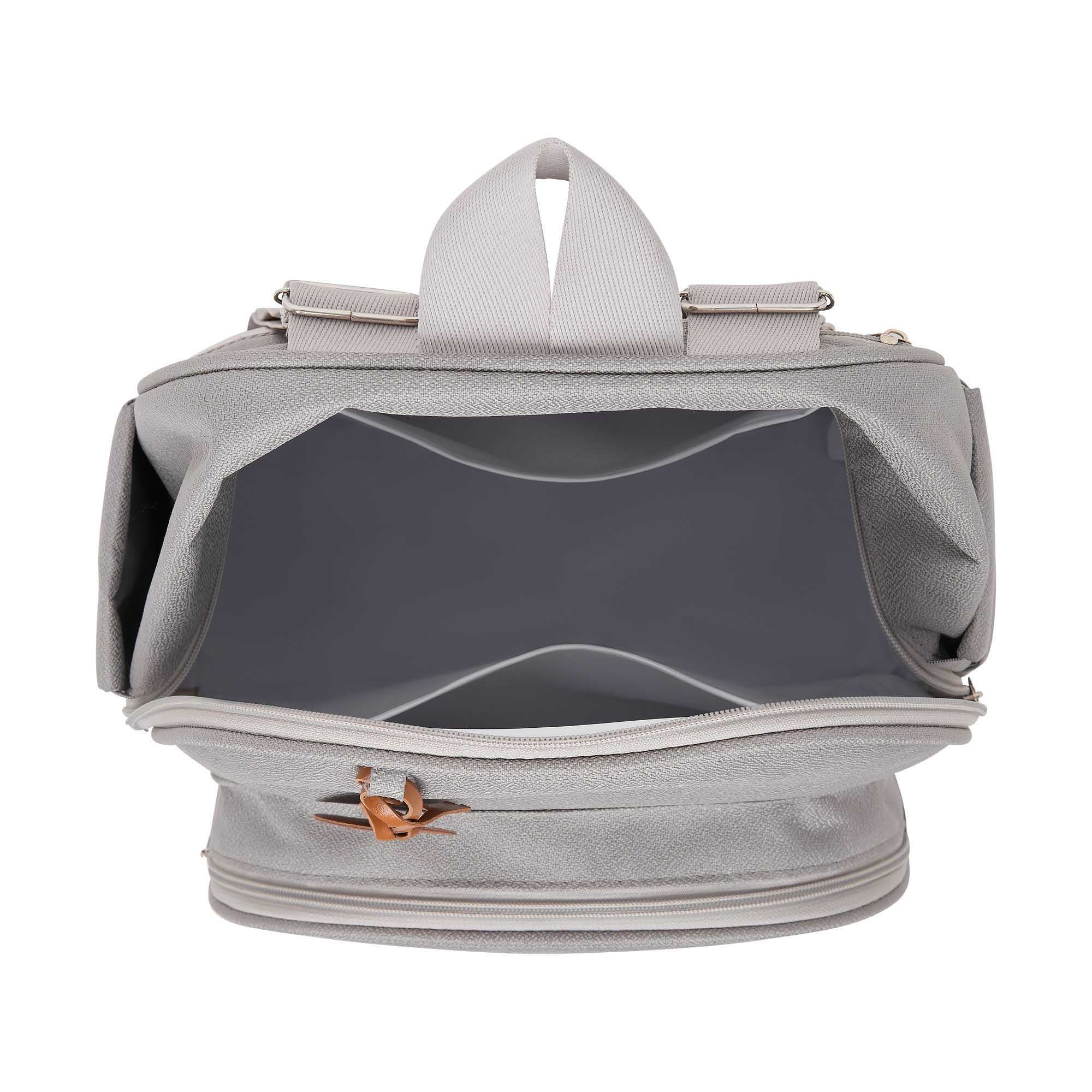 Mochila Maternidade Média Térmica Essência Cinza