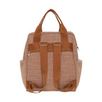 Mochila com Bolso Térmico Memórias Marrom