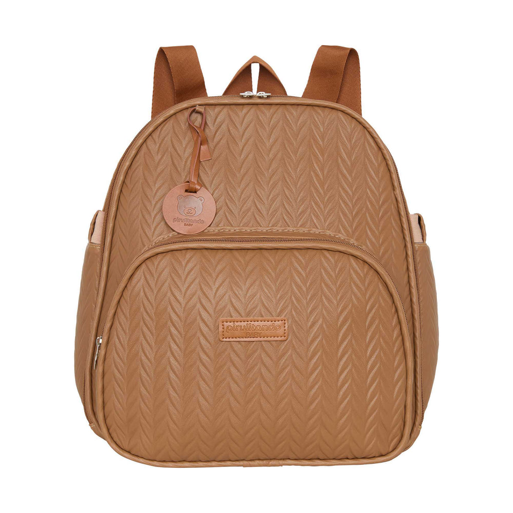 Mochila Maternidade com  Bolso Térmico Refúgio  Marrom