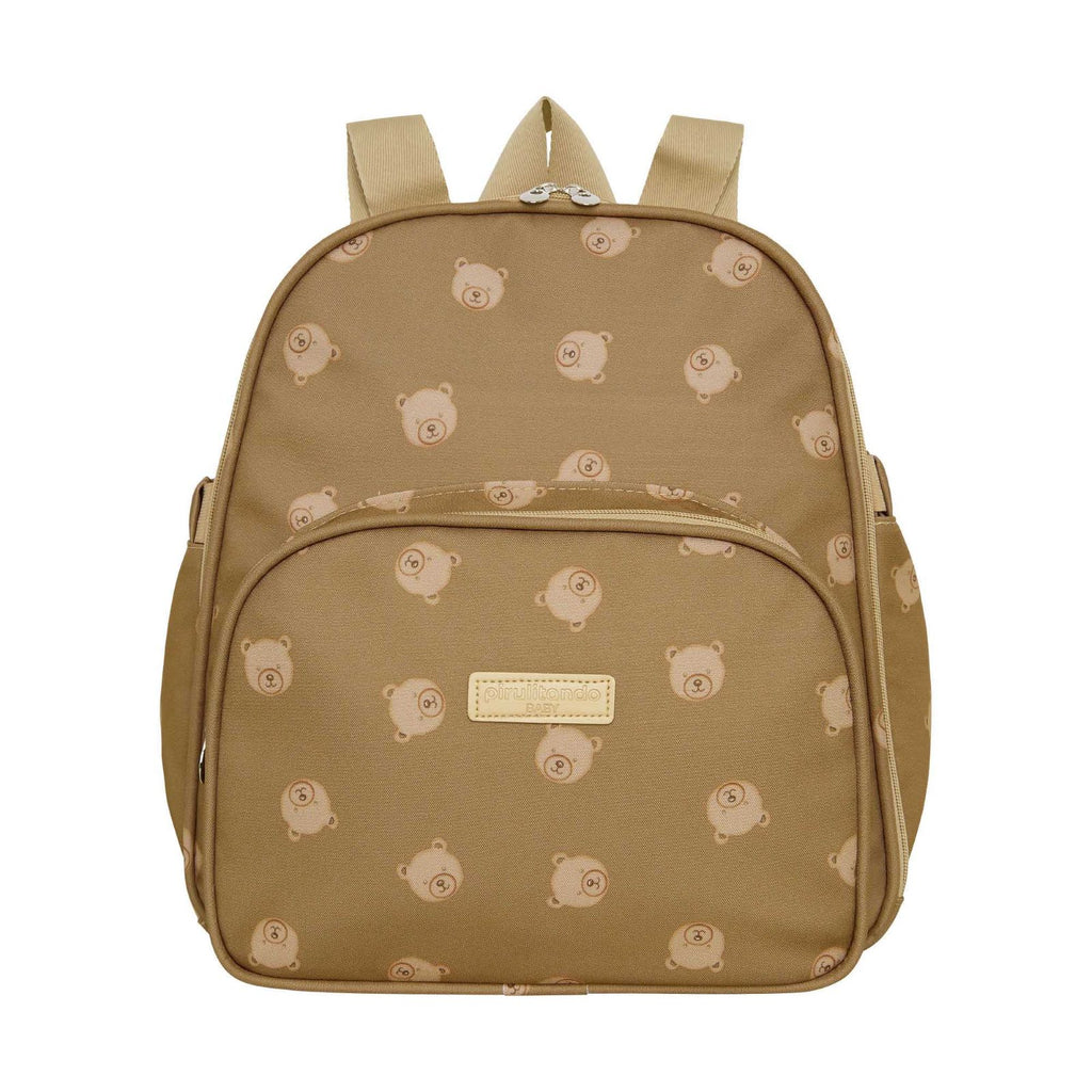 Mochila Maternidade com bolso Térmico Brincar Marrom