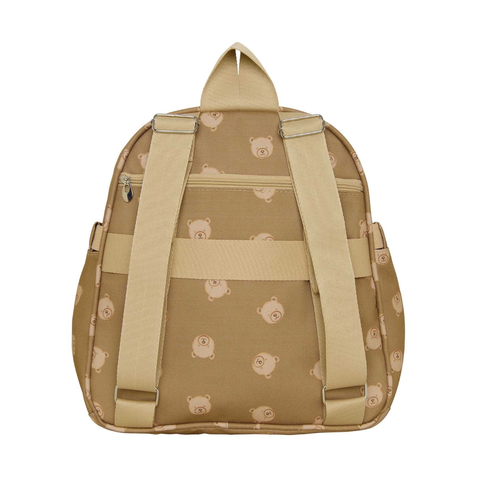 Mochila Maternidade com bolso Térmico Brincar Marrom