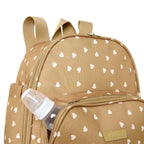 Mochila Maternidade com bolso Térmico Viver Caramelo