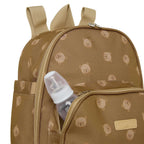 Mochila Maternidade com bolso Térmico Brincar Marrom
