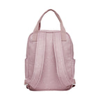 Mochila Maternidade com Bolso Térmico Bolinhas Rosa