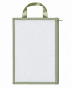 Organizador Maternidade em Tela Transparente Verde – 3 Unidades