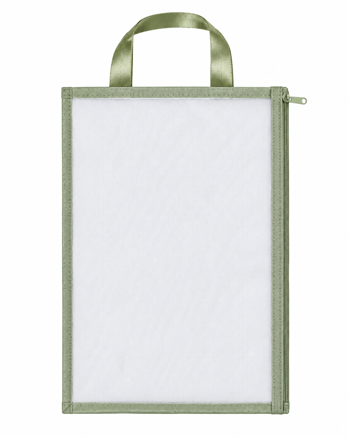 Organizador Maternidade em Tela Transparente Verde – 3 Unidades