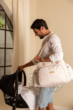 Bolsa Grande Maternidade Confete- com Bolsos Laterais Térmicos
