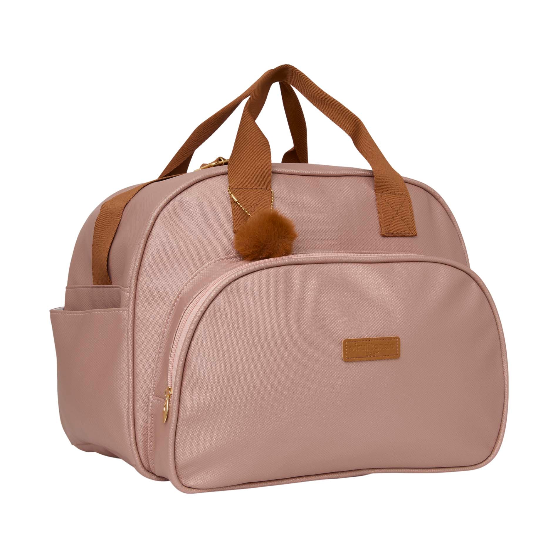Bolsa Maternidade Grande  Amor de Mãe Rosê