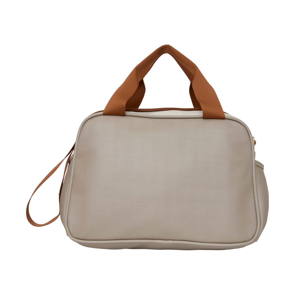 Bolsa de Passeio Média Ternura Off White C/ Cinza