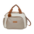 Bolsa de Passeio Média Ternura Off White C/ Cinza