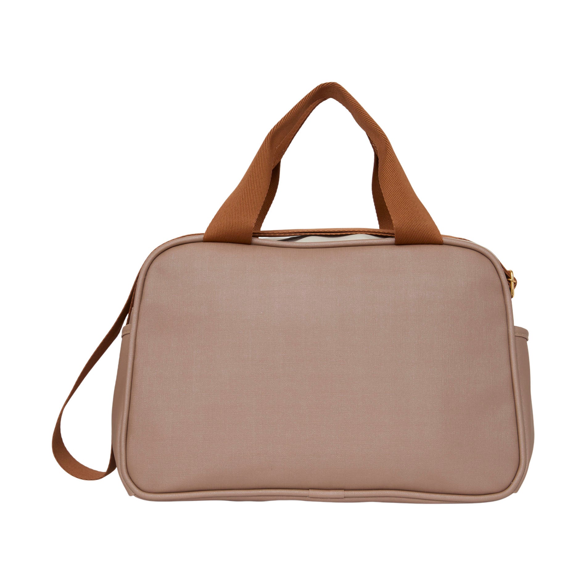 Bolsa de Passeio Média Ternura Off White C/ Marrom
