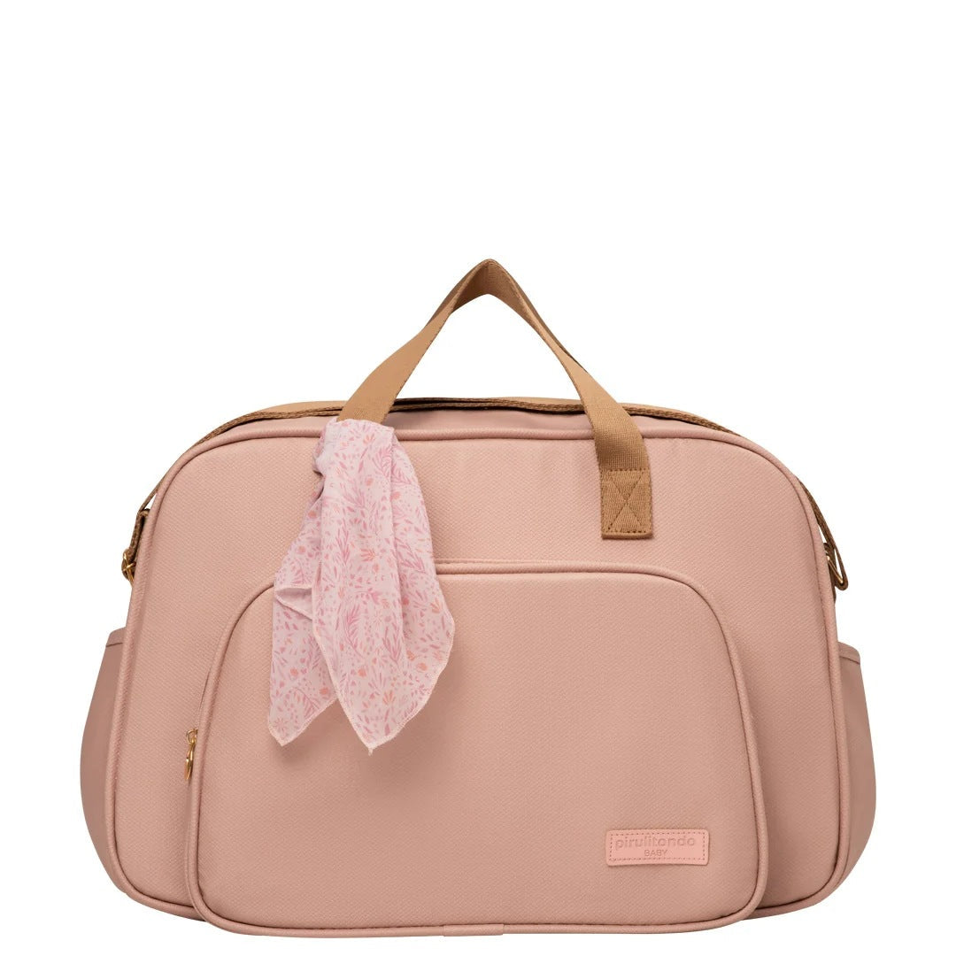 Bolsa Maternidade Grande Encanto Rosê, peça do conjunto
