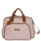 Bolsa Maternidade Grande Teddy Rosa com Marrom - foto principal | Pirulitando Baby