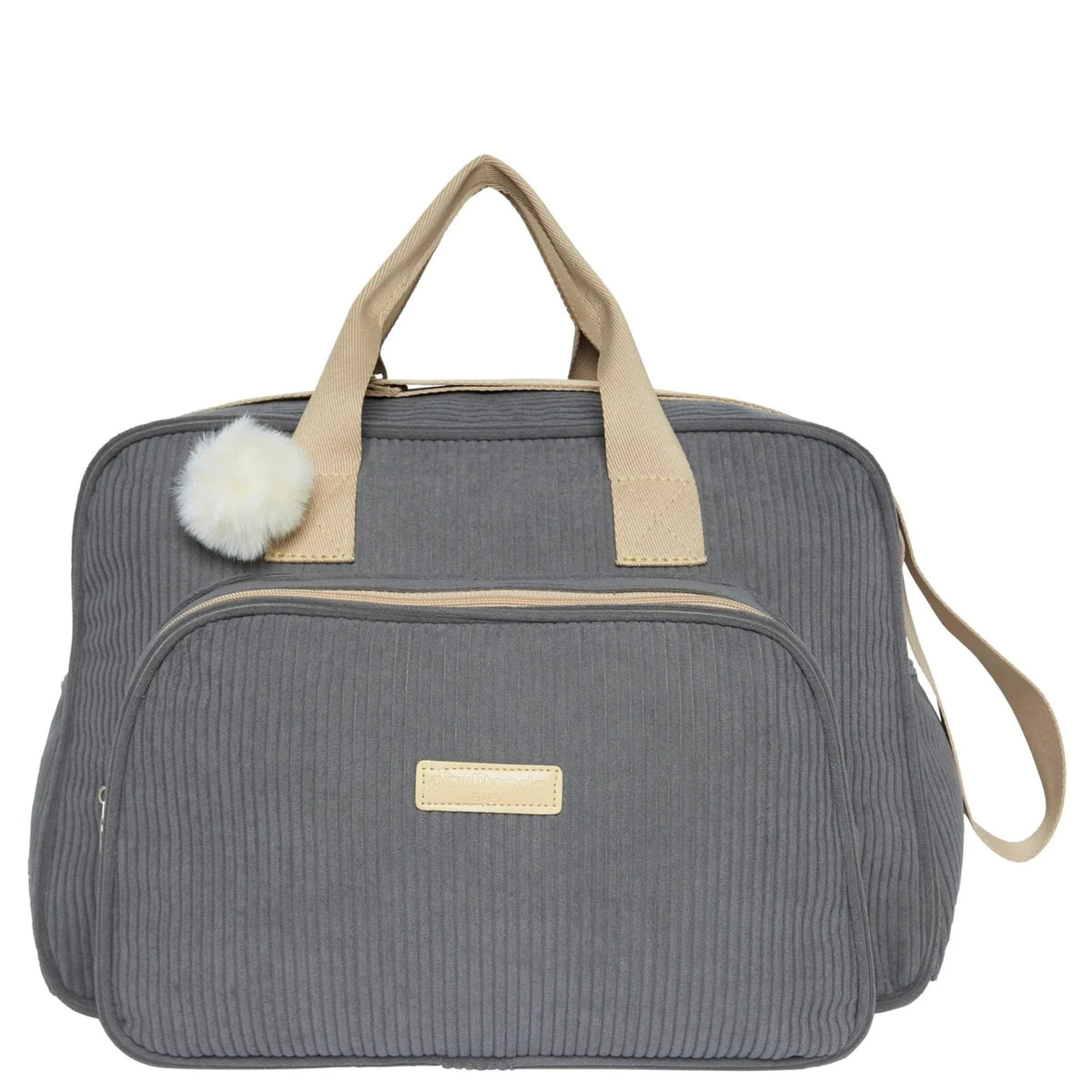 Bolsa Maternidade Grande Ninar Cinza - foto principal | Pirulitando Baby
