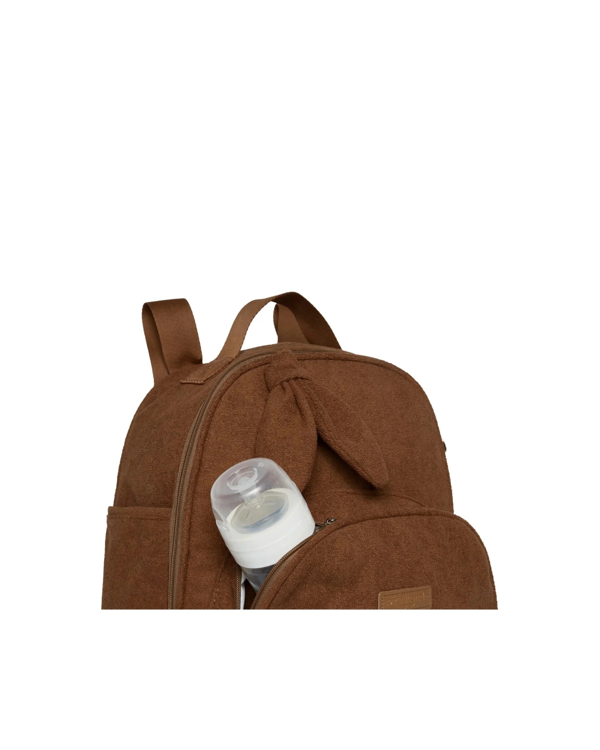 Mochila Maternidade de Passeio com Bolso Térmico Dengo Marrom