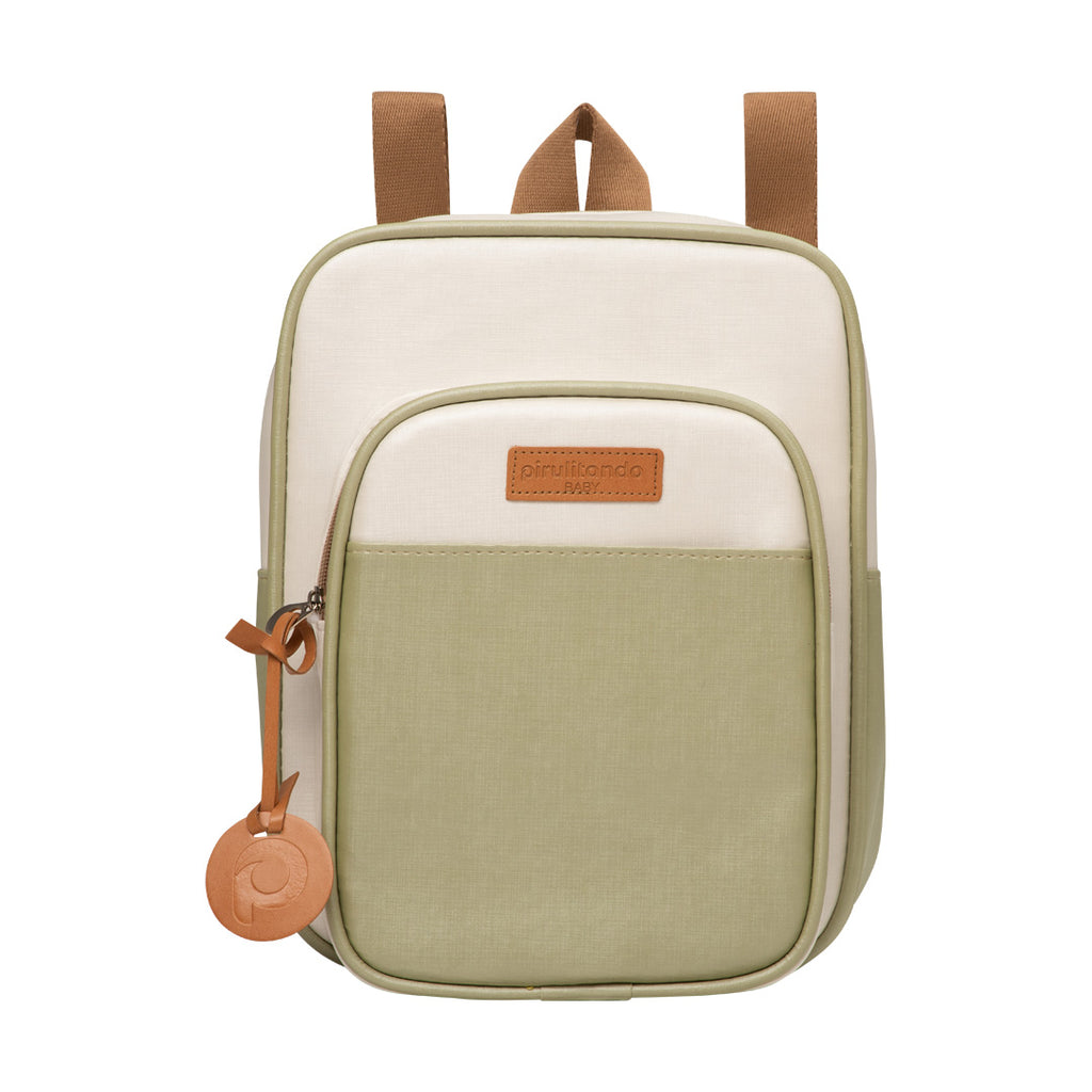 Mochila Multifuncional 2x1 com Bolso Térmico  Petit Verde
