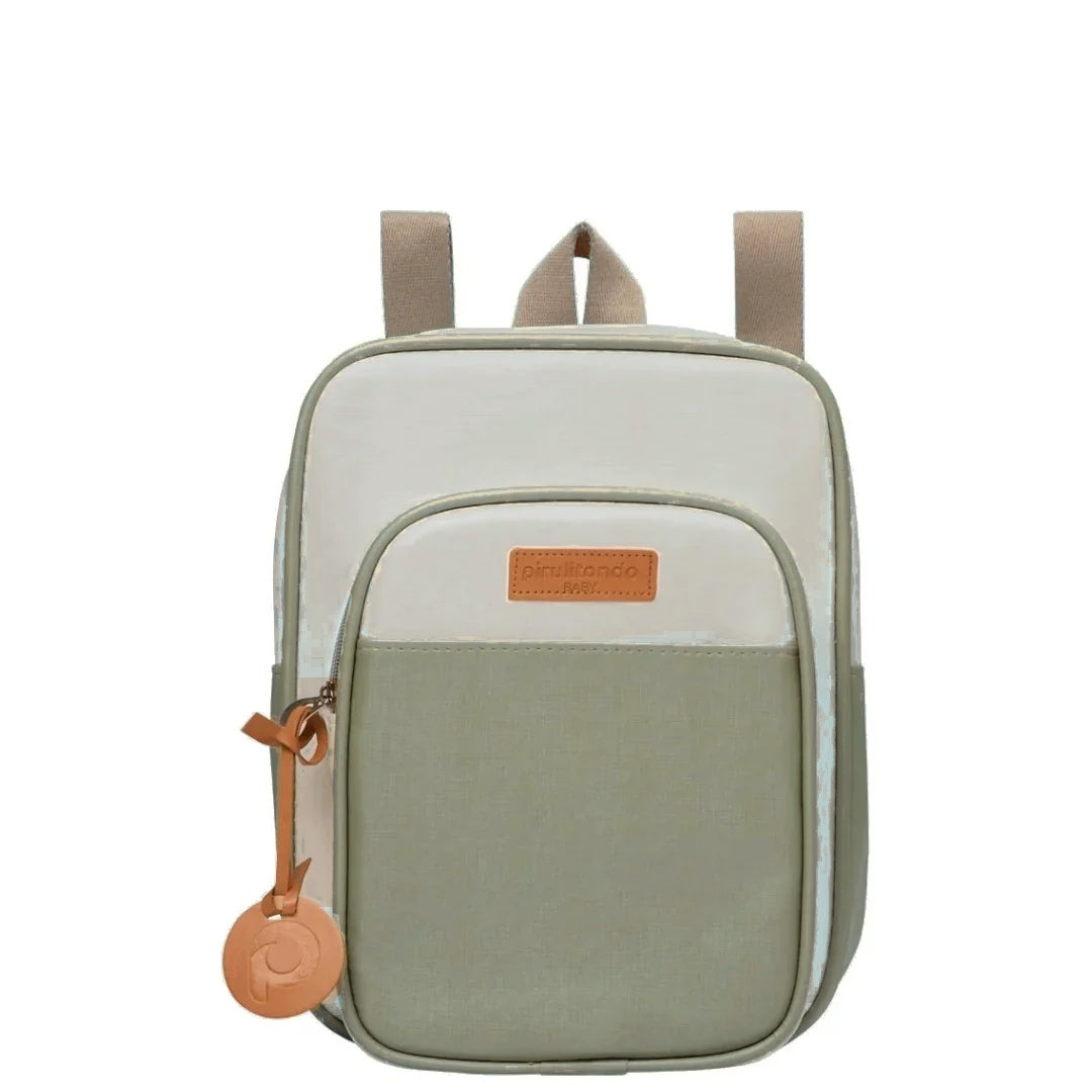 Mochila Multifuncional 2x1 com Bolso Térmico Petit Verde - vista principal