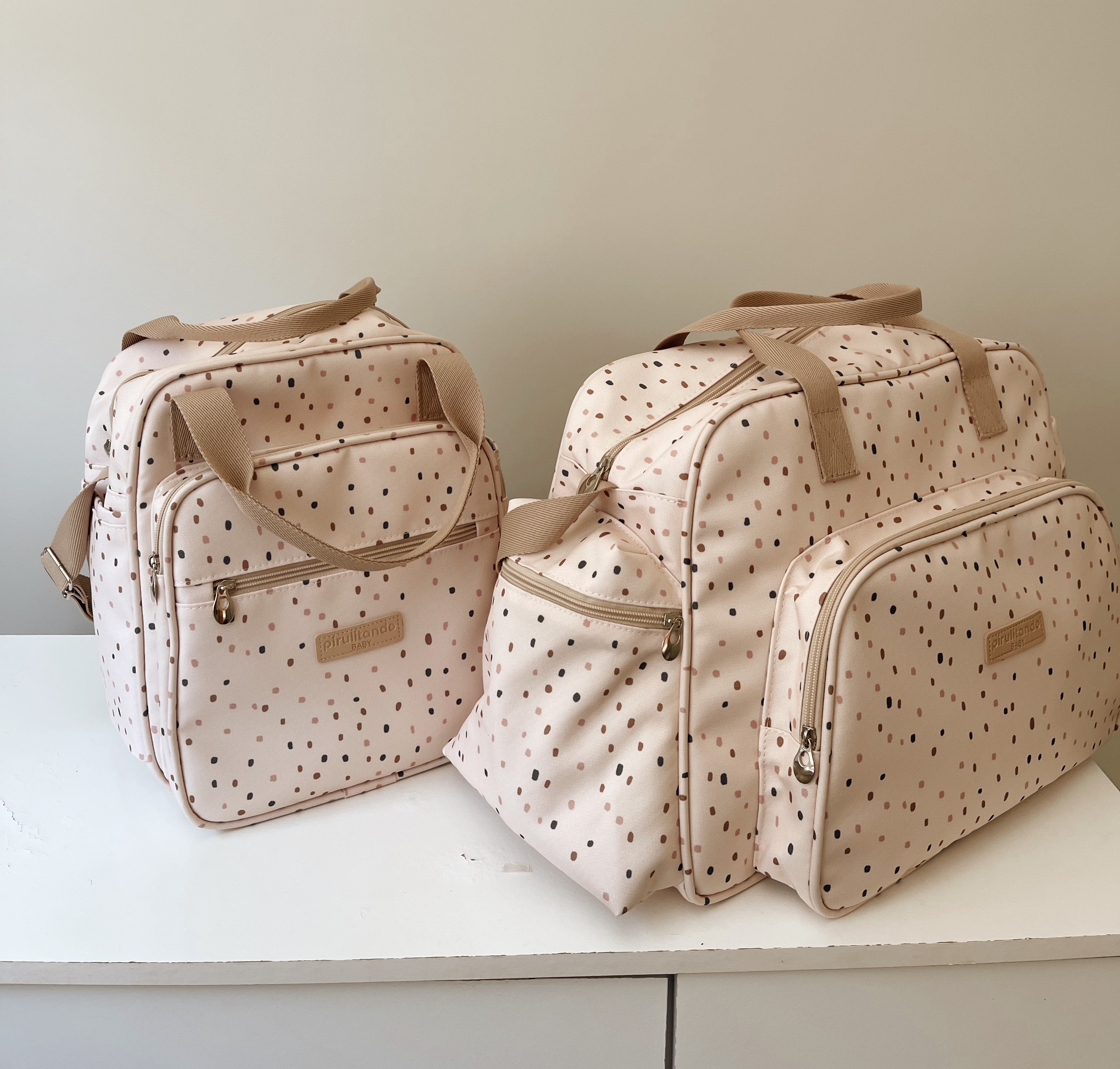 Bolsa Grande Maternidade Confete- com Bolsos Laterais Térmicos