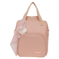 Mochila Maternidade Grande com Bolso Térmico Encanto Rosê