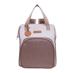 Mochila Maternidade Grande com Bolso Térmico Petit Caramelo