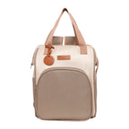 Mochila Maternidade Grande com Bolso Térmico Petit Cinza