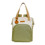 Mochila Maternidade Grande com Bolso Térmico Petit Verde