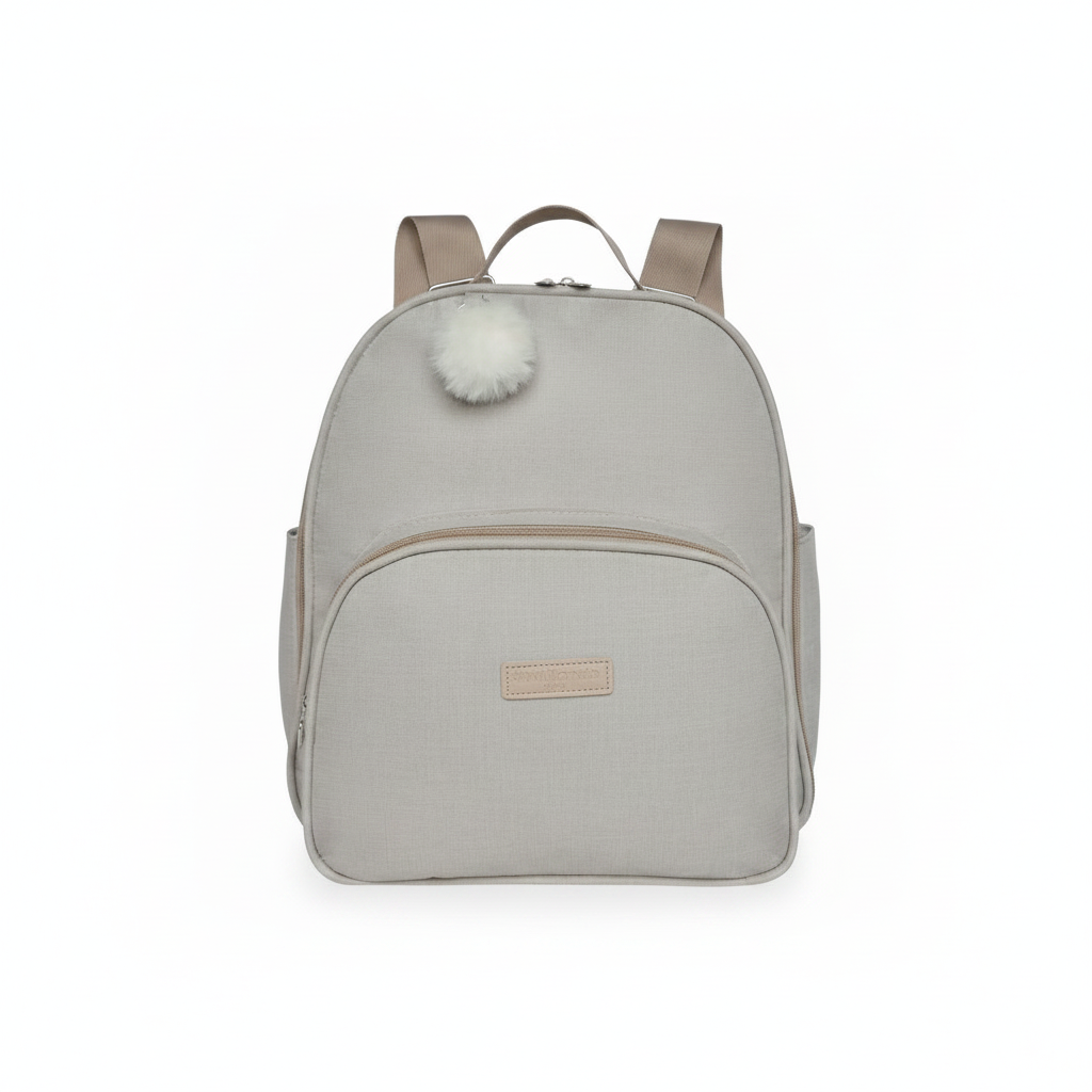 Mochila de Passeio Aconchego Marfim - 5% menor