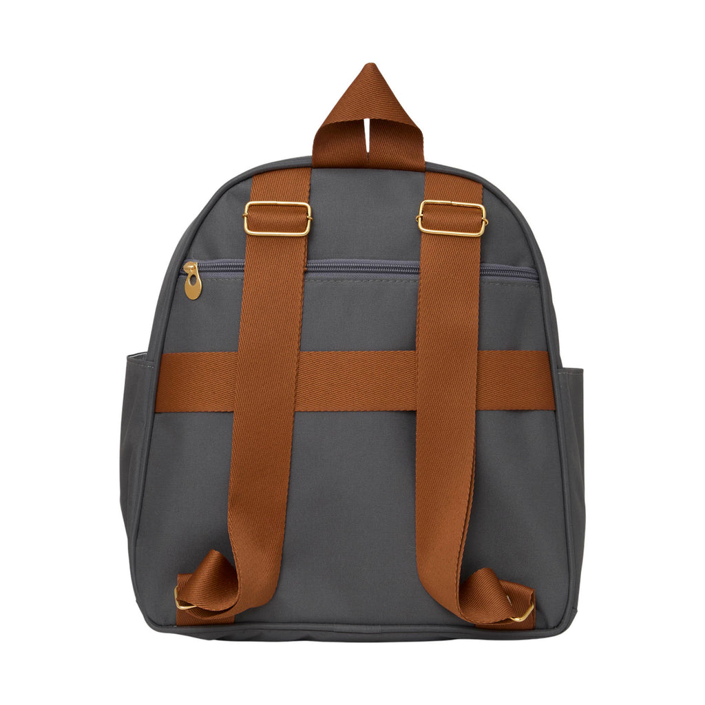 Mochila Média com Bolso Térmico Família Cinza Grafite