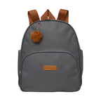 Mochila Média com Bolso Térmico Família Cinza Grafite