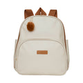 Mochila Média com Bolso Térmico Amor de Mãe Off White