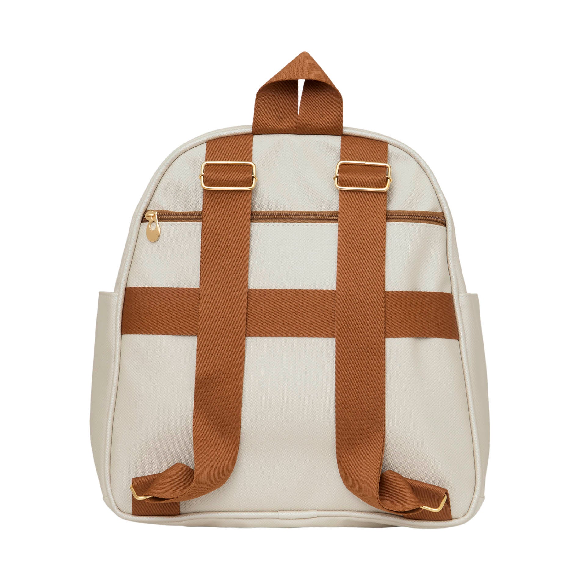 Mochila Média com Bolso Térmico Amor de Mãe Off White