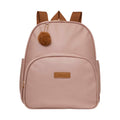 Mochila Média com Bolso Térmico Amor de Mãe Rosê