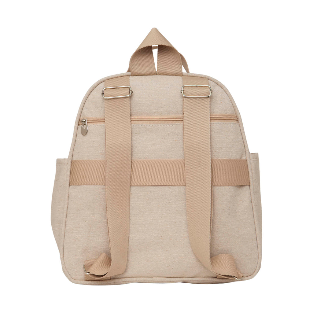 Mochila Média com Bolso Térmico Sentimento Marfim
