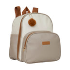 Mochila Média com Bolso Térmico Ternura Off C/ Cinza